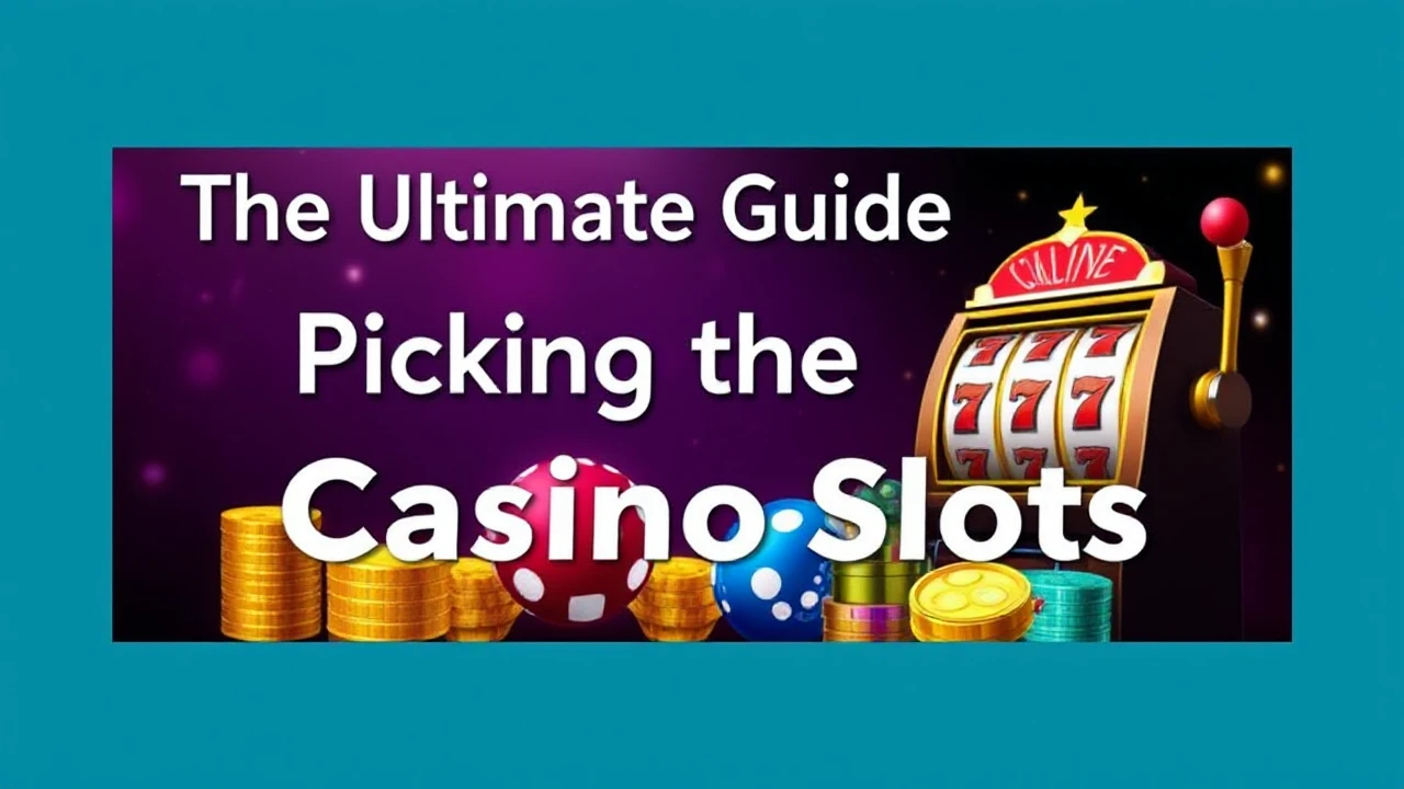 The Ultimate Guide to Picking the Top Online Casino Slots