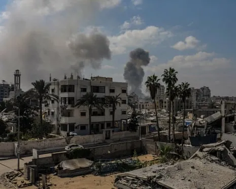 Israeli Forces Begins Large-Scale Land Invasion Deep Inside Gaza's Urban Center