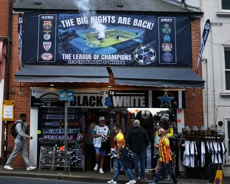 The Magpies Welcome Barca in Champions League Clash